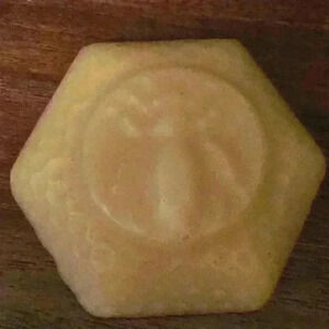 100% Beeswax  Hand Crafted Hexagon Bee